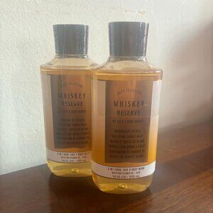 Bath & Body works Whiskey Reserve 2 body wash set